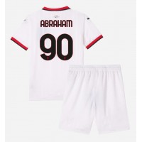 AC Milan Tammy Abraham #90 Bortadräkt Barn 2024-25 Kortärmad (+ Korta byxor)